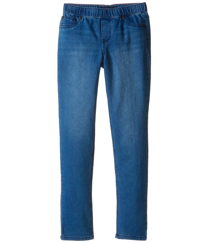 Tommy Hilfiger Kids - Five-pocket Skinny Denim Jeggings In Medium Blue
