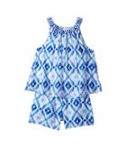 Tommy Hilfiger Kids - Printed Smocked Halter Romper