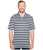 Nautica Big &amp; Tall - Big Tall Short Sleeve Softex Stripe Polo Knits