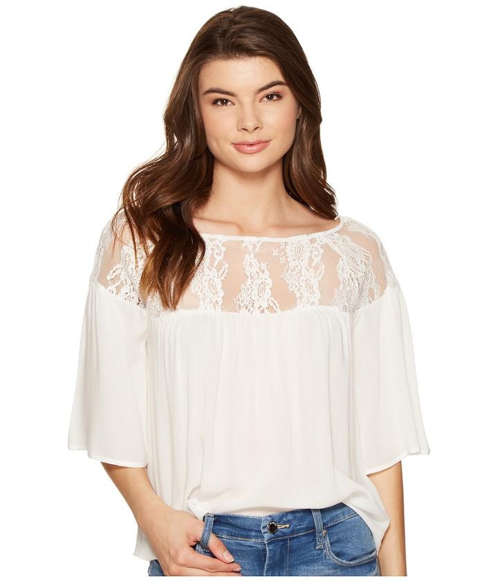 Bb Dakota - Jana Lace Detailed Top