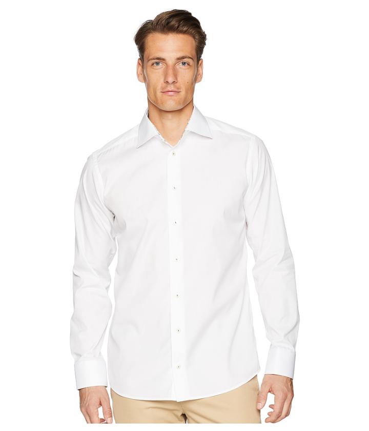 Eton - Slim Fit Ice Cream Print Contrast Cuff Shirt