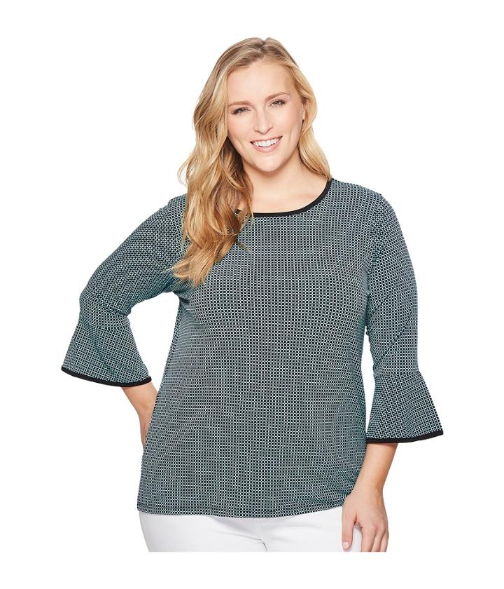 Michael Michael Kors - Plus Size Mini Mod Geo Top