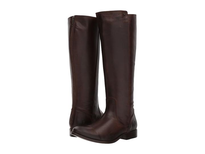Frye - Melissa Stud Back Zip Wide Calf