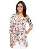 Nally &amp; Millie - Colorful Floral Tunic