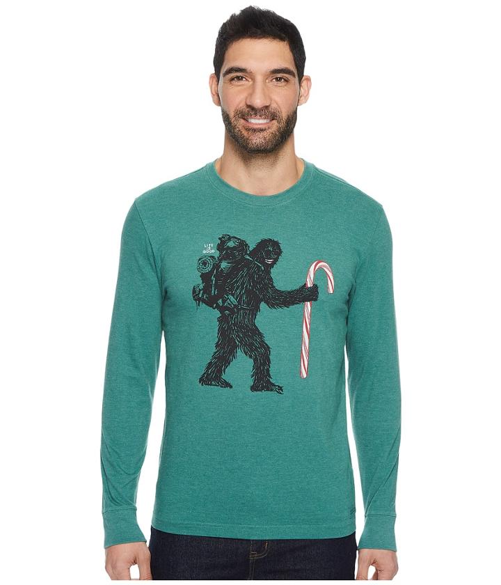 Life Is Good - Wild Man Candy Long Sleeve Crusher Tee