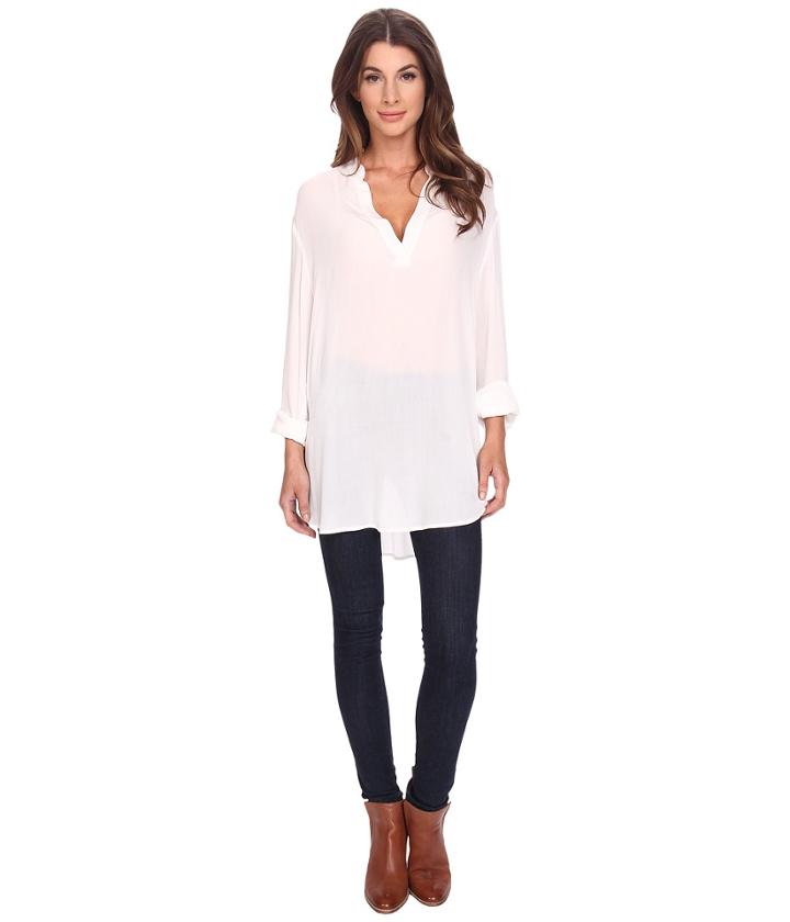 Bobeau - V-neck Blouse