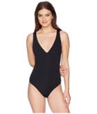 Seafolly - V-neck Maillot One-piece