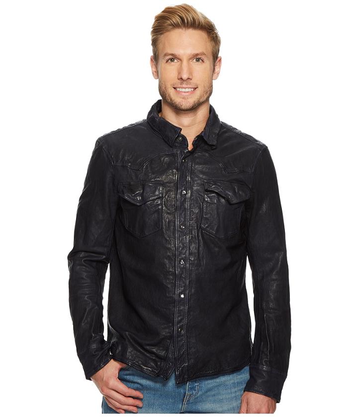 Polo Ralph Lauren - Washed Leather Western Overshirt