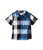Burberry Kids - Short Sleeve Check Shirt With Two-pocket