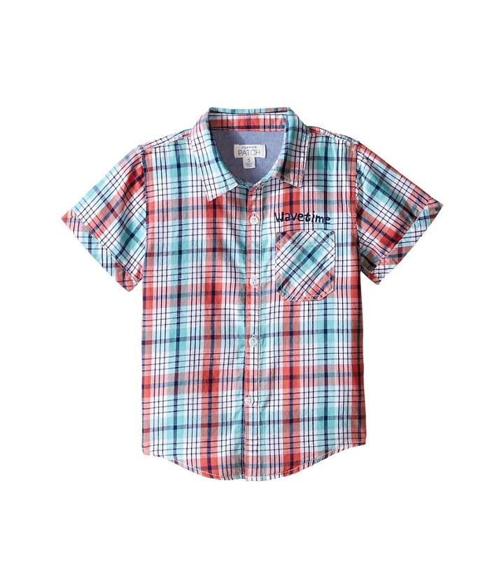 Pumpkin Patch Kids - Checked Slub Shirt