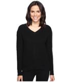 Michael Stars - Alpine Knit V-neck Cold Shoulder Sweater