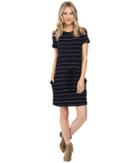 Culture Phit - Eve Short Sleeve Sweater Dress With Drawstring