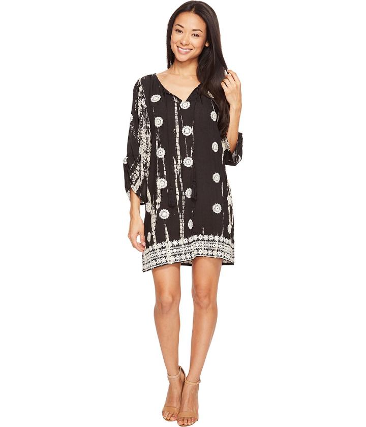 Tolani - Gwyneth Embroidered Tunic Dress