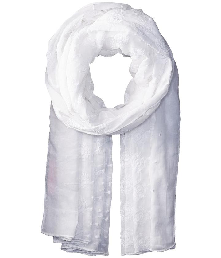 Betsey Johnson - Two-tone Embroidered Wrap