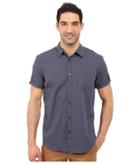 Calvin Klein - Classic Fit Tonal Micro Grid Short Sleeve Shirt