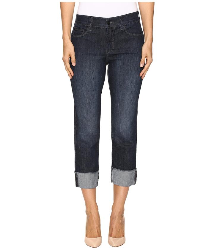 Nydj - Dayla Wide Cuff Capris In Burbank