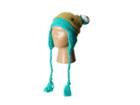 San Diego Hat Company Knh3348 Knit Frog Face Trapper With Eyes At Top Tassels