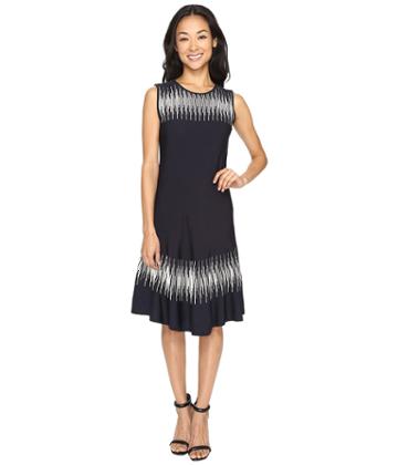 Nic+zoe - Breaking Waves Twirl Dress