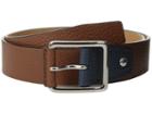 Cole Haan - 35mm Flat Stitch Strap Pebble Leather Pop Color Tab
