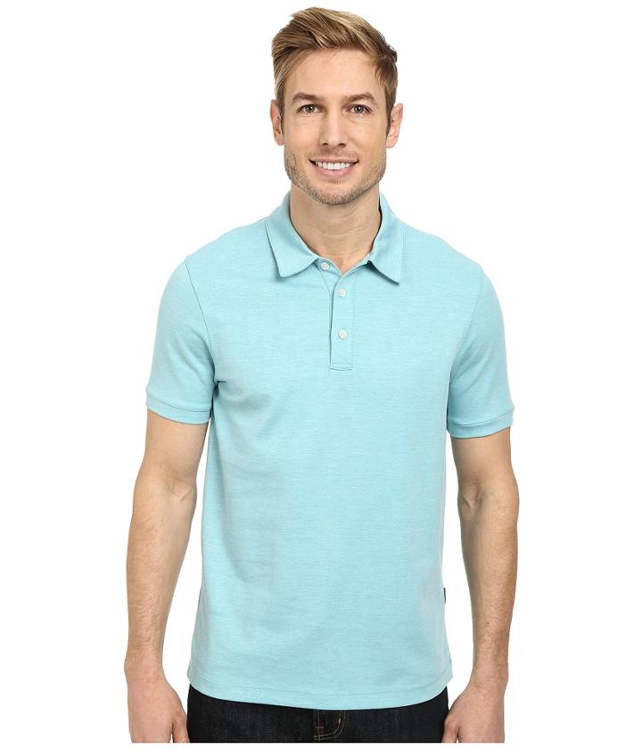 Perry Ellis - Oxford Three-button Polo