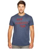 The Original Retro Brand - Run Forest Run Short Sleeve Heathered Tee