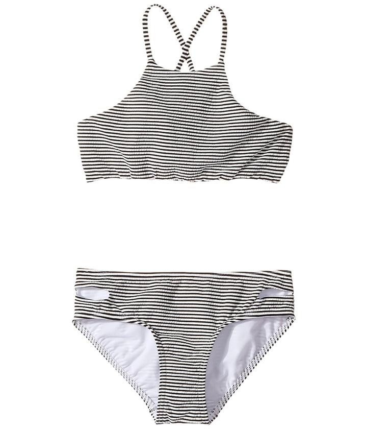 Seafolly Kids - Riviera Belle Stripe Tankini Set