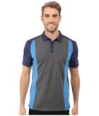 Calvin Klein - Short Sleeve Tri Color Blocked Polo