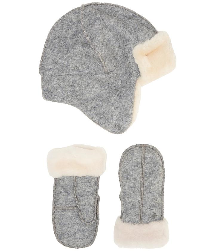 Ugg Kids - Wool Trapper/mitten Set