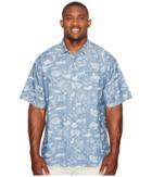 Tommy Bahama Big &amp; Tall - Big Tall Marlin Party Camp Shirt