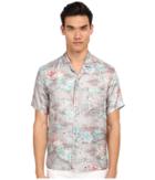 Marc Jacobs - Mellow Meadow Silk Classic Short Sleeve Button Up