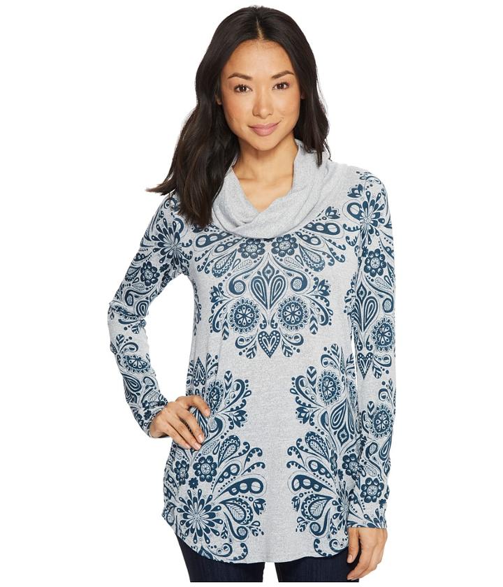 Roper - 1302 Heather Grey Sweater Jersey Tunic