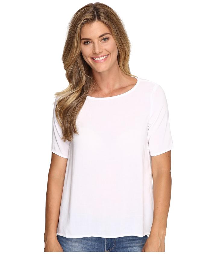 Allen Allen - 1/2 Sleeve High-low Crew