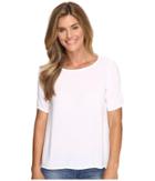 Allen Allen - 1/2 Sleeve High-low Crew