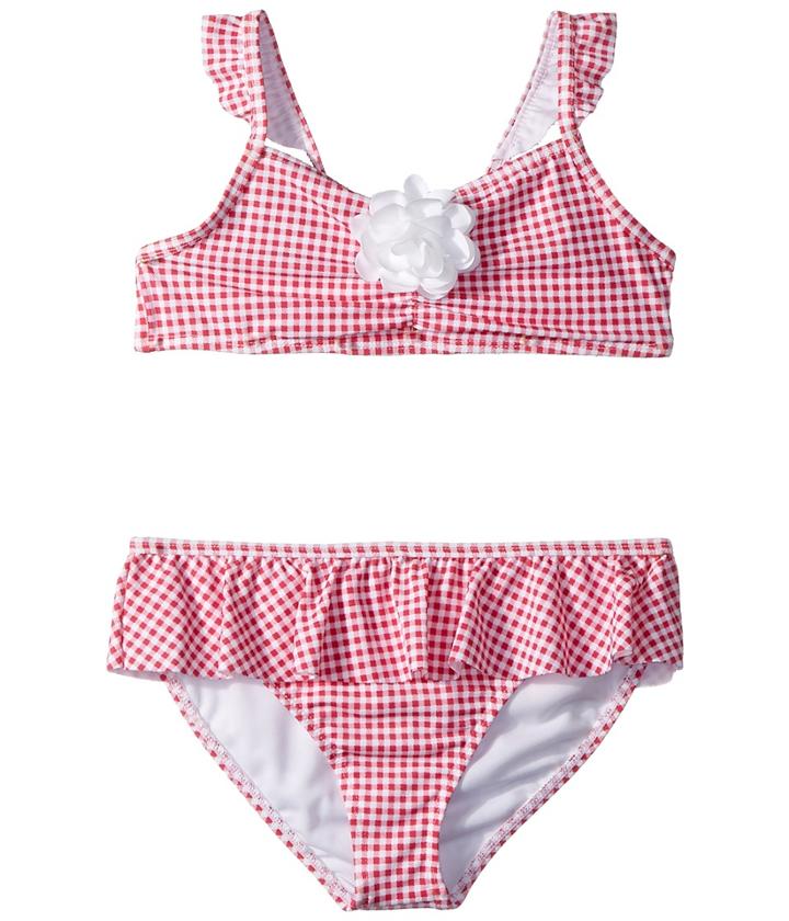 Janie And Jack - Gingham Two-piece Swim Set