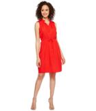 Ivanka Trump - Sleeveless Ruffle Neck With Adjustable Waist