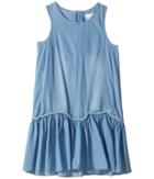 Chloe Kids - Denim Effect Sleeveless Dress From Adult Collection