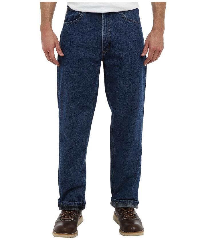 Carhartt Relaxed Fit Straight Leg Flannel Lined