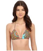 Luli Fama - Suenos Estrellados Crystalized Wavey Triangle Top