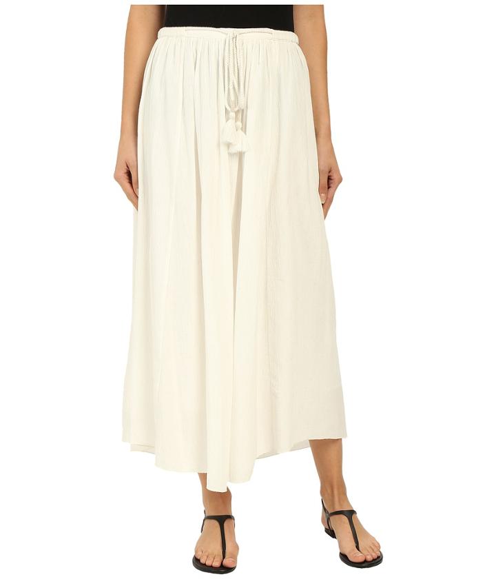 Lilla P - Crinkle Cotton Maxi Skirt