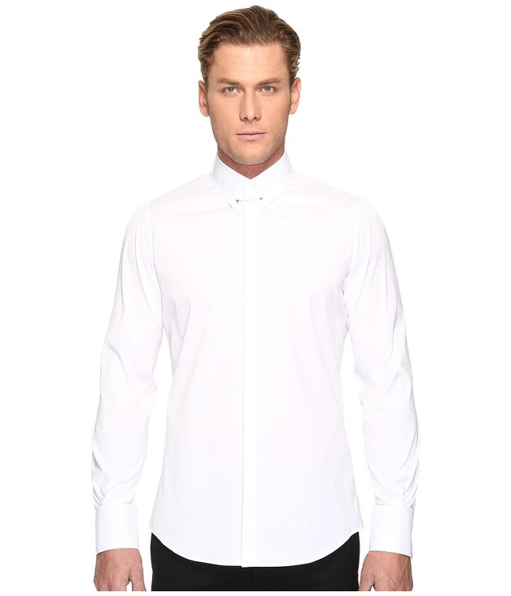 Dsquared2 - Pin Collar Stretch Poplin Button Up