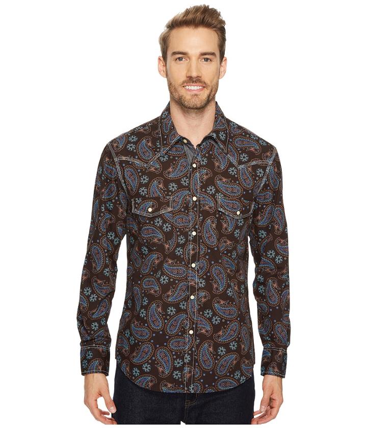 Rock And Roll Cowboy - Long Sleeve Snap B2s4126