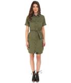 G-star - Rovic Short Sleeve Shirtdress In Noohn Twill