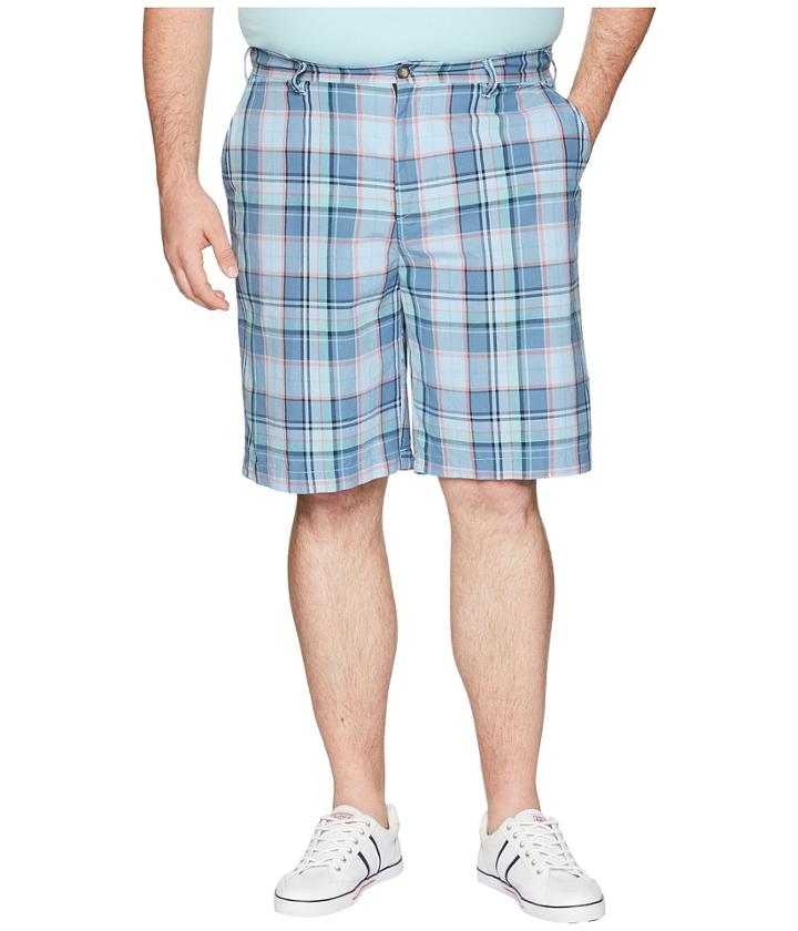 Nautica Big &amp; Tall - Big Tall Roadmap Plaid Shorts