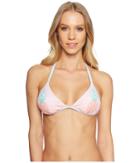 The Bikini Lab - Pop Art Pineapple Triangle Bikini Top