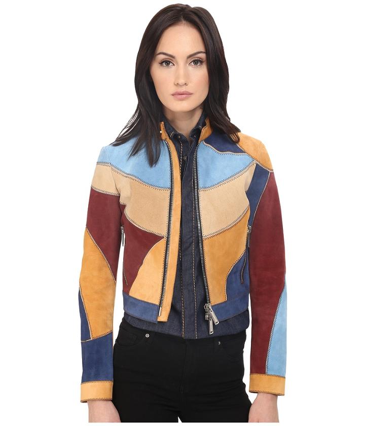 Dsquared2 - Calf Leather Lilo Leather Jacket