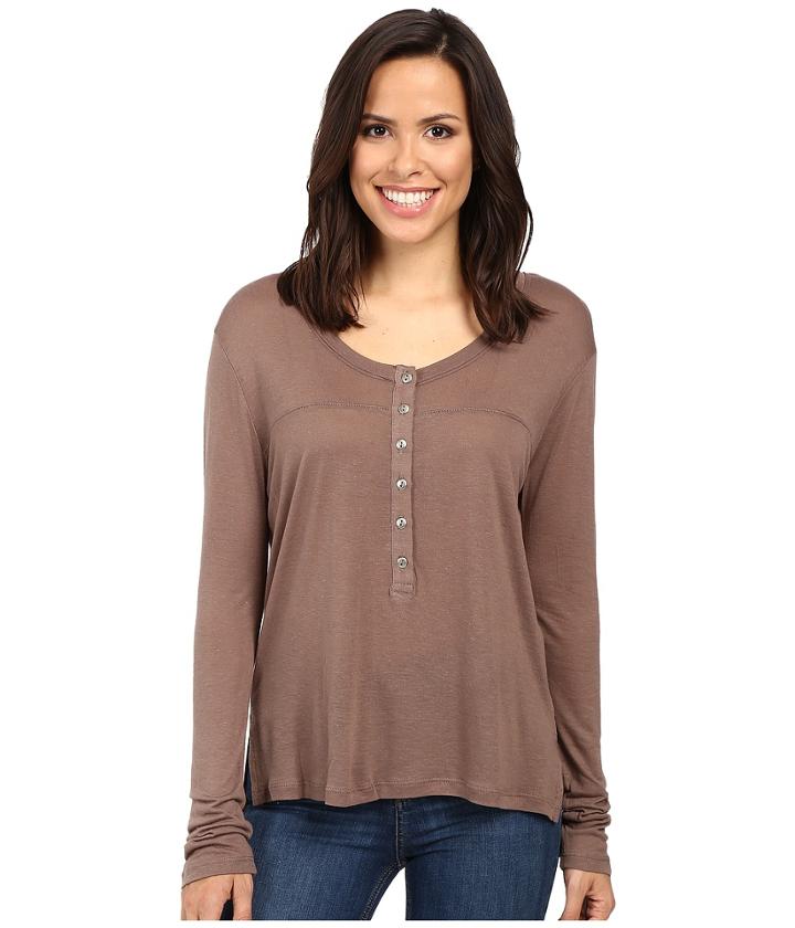 Project Social T - Parker Flax Henley