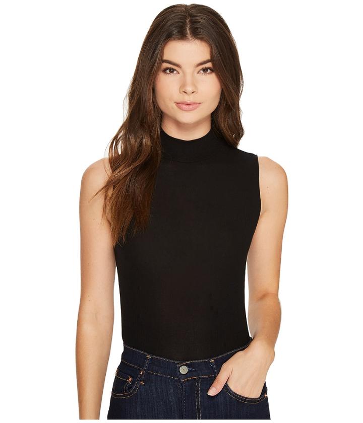 Only Hearts - Feather Weight Rib Mock Neck Bodysuit