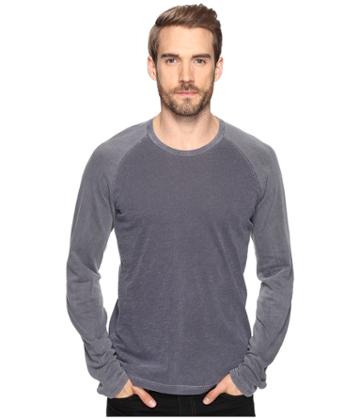 Splendid Mills - Cliff Jersey Mixed Media Long Sleeve Crew