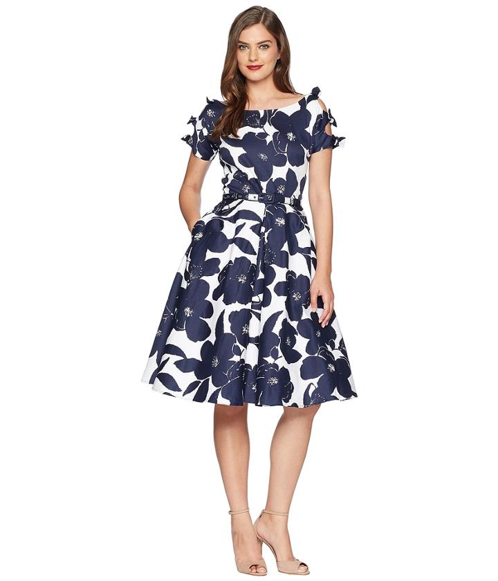 Unique Vintage - Selma Swing Dress