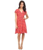 Rebecca Taylor - Sakura Floral Sleeveless V-neck Dress